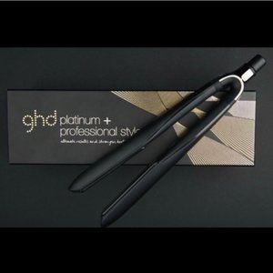 BNIB GHD Platinum + 1in hair straightener black